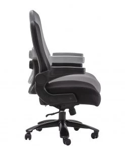 Fredriks Chefsessel Gandy XXL - Webstoff / Metall - Schwarz -Deutschland Stühle Verkaufs-Shop chefsessel gandy xxl mesh webstoff schwarz 5159276