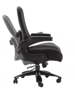 Fredriks Chefsessel Gandy XXL - Webstoff / Metall - Schwarz -Deutschland Stühle Verkaufs-Shop chefsessel gandy xxl mesh webstoff schwarz 5159280