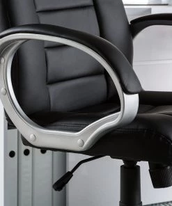 Fredriks Chefsessel Steve II - Kunstleder - Schwarz / Silbergrau 17 Fredriks Chefsessel Steve II - Kunstleder - Schwarz / Silbergrau -Deutschland Stühle Verkaufs-Shop chefsessel steve ii kunstleder schwarz 3374905