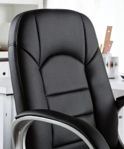 Fredriks Chefsessel Steve II - Kunstleder - Schwarz / Silbergrau 16 Fredriks Chefsessel Steve II - Kunstleder - Schwarz / Silbergrau -Deutschland Stühle Verkaufs-Shop chefsessel steve ii kunstleder schwarz 3374909