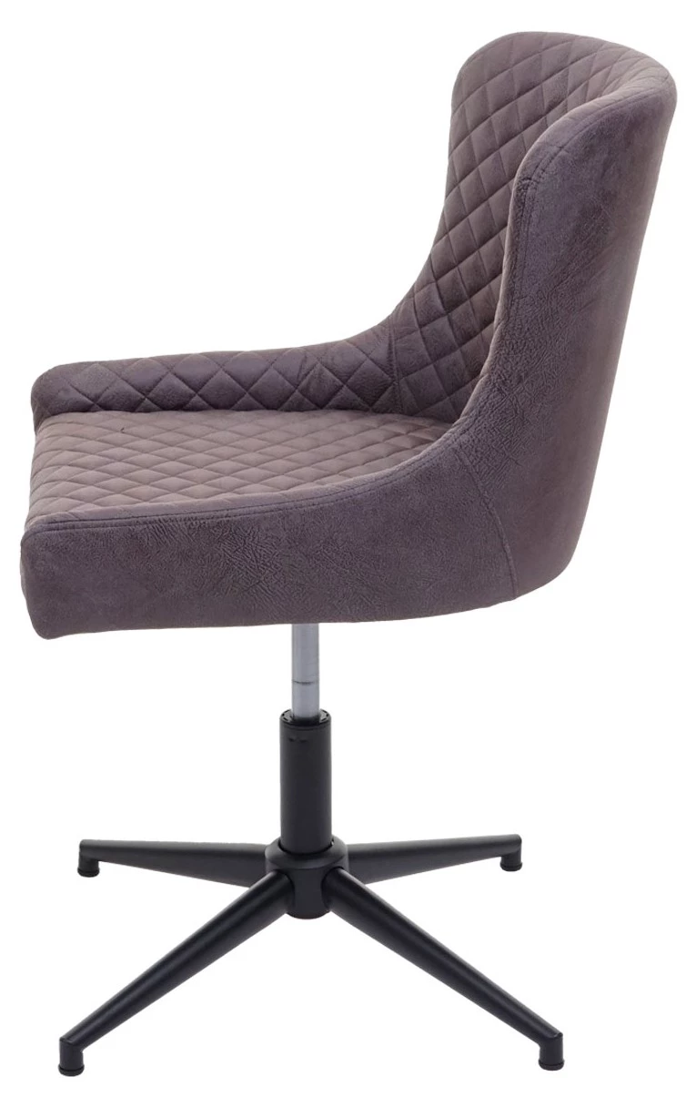 Esszimmerstuhl HWC-H79 (6er Set) drehbar - Anthrazit 2 Esszimmerstuhl HWC-H79 (6er Set) drehbar - Anthrazit – Bild 2