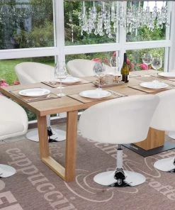 Esszimmerstuhl HWC-F19 (6er Set) - Weiß -Deutschland Stühle Verkaufs-Shop d1980479ab0042a59447443eab83198c