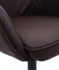 Esszimmerstuhl HWC-F82 - Braun - Schwarz - Kunstleder -Deutschland Stühle Verkaufs-Shop d367660e756d4ee4b2d4c728883c10bc