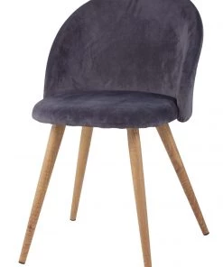 Ebuy24 Halmstad Esszimmerstuhl Dunkelgrau