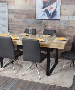 Esszimmerstuhl HWC-H70 (6er Set) - Grau -Deutschland Stühle Verkaufs-Shop d5b74f5fcc204eb9b990dc89820dfa06