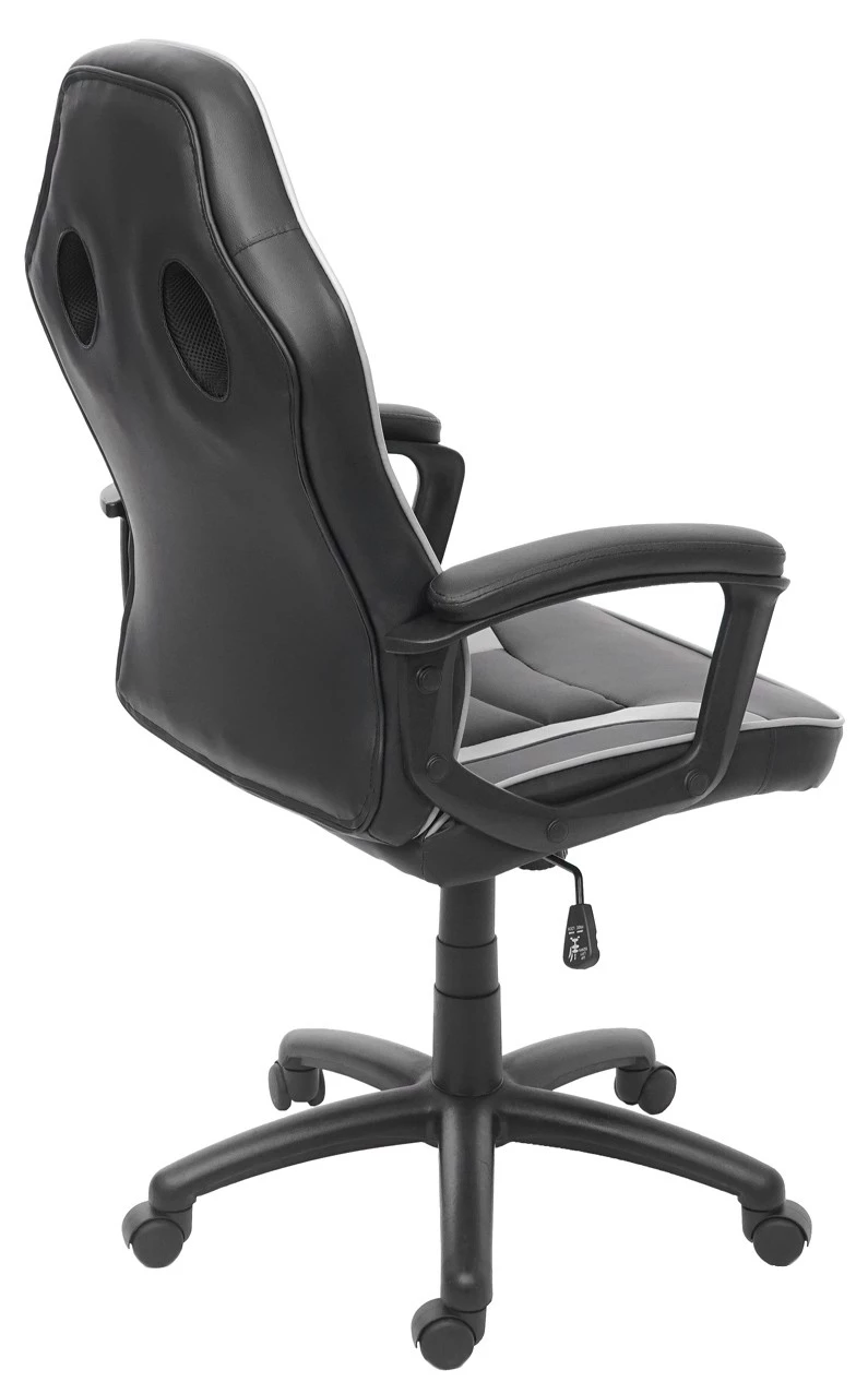 Bürostuhl HWC-F59 - Schwarz - Grau 2 Bürostuhl HWC-F59 - Schwarz - Grau – Bild 2