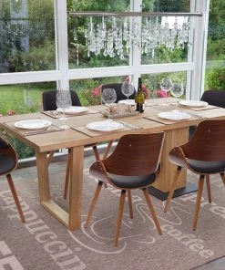 Esszimmerstuhl HWC-D23 (6er Set) - Schwarz - 54 x 84 cm -Deutschland Stühle Verkaufs-Shop d756b86ab3d5438880885661450c8732