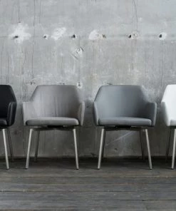 KAWOLA Stuhl Loui Sessel drehbar Kunstleder - Schwarz 6 KAWOLA Stuhl Loui Sessel drehbar Kunstleder - Schwarz -Deutschland Stühle Verkaufs-Shop de12bde40e87442fb696a56d100c3897