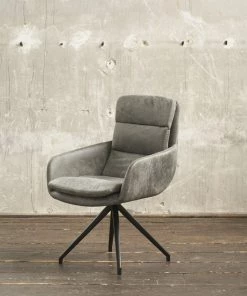 KAWOLA Drehstuhl VINCE Microfaser - Grau -Deutschland Stühle Verkaufs-Shop df41f7ac18324883bda6cb0768fe005f