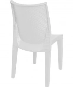 Dmora Stapelbarer Stuhl mit Rattaneffekt -Deutschland Stühle Verkaufs-Shop e20083751d5a49bfa5d7c1dae84a1957