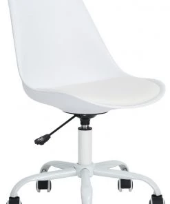 Urban Meuble Bürostuhl BLOKHUS WHITE RF LMKZ - Weiß - Höhe: 90 cm