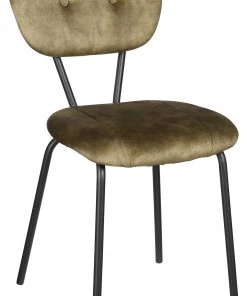 Mica Decorations Polsterstuhl Monroe - Grün