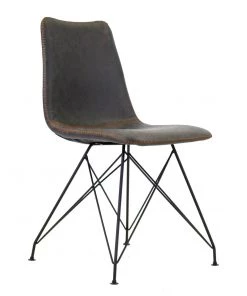 Dimehouse Viano Esszimmerstuhl Industrial - Anthrazit