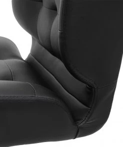 Esszimmerstuhl HWC-H42 (2er Set) - Schwarz - Silber - Kunstleder 11 Esszimmerstuhl HWC-H42 (2er Set) - Schwarz - Silber - Kunstleder -Deutschland Stühle Verkaufs-Shop ebcedf2978ad45f2b996322449214020