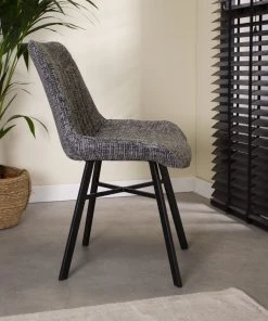 Dimehouse Rosalie Esszimmerstuhl Chenille Braun -Deutschland Stühle Verkaufs-Shop ec09f5aee74c4bfea95e3b0879173e8e