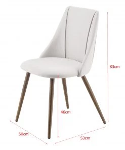 En.casa Polsterstuhl Danzig - Beige -Deutschland Stühle Verkaufs-Shop ed2f9621b6e54dd5b8a14b43194ade7e