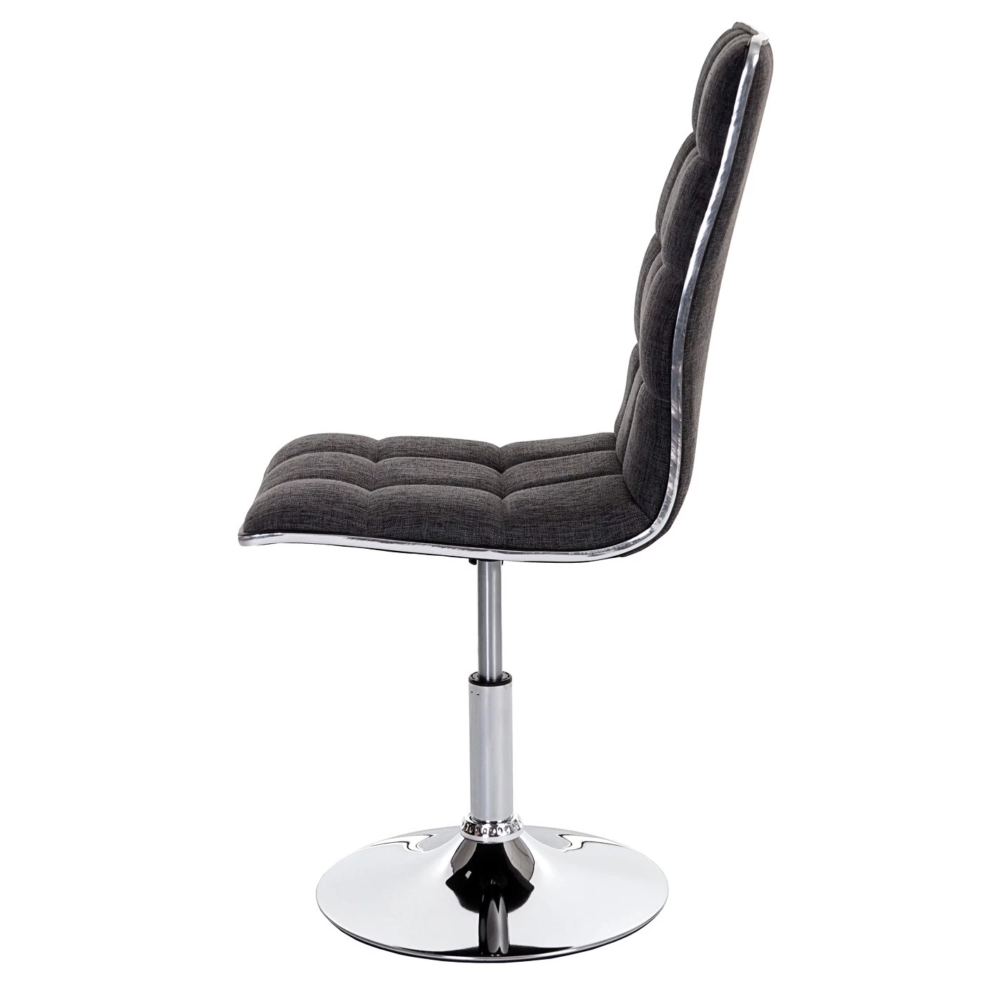 Esszimmerstuhl HWC-C41 (2er Set) - Grau 6 Esszimmerstuhl HWC-C41 (2er Set) - Grau – Bild 6