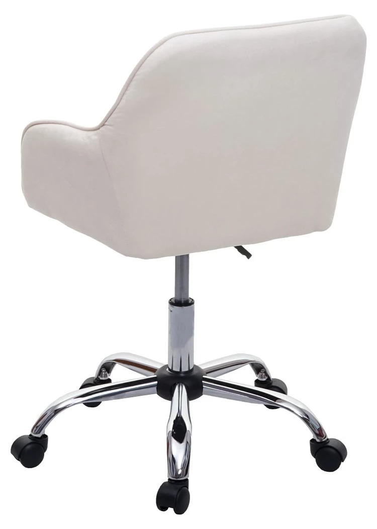 Bürostuhl HWC-F82 - Weiß 4 Bürostuhl HWC-F82 - Weiß – Bild 4