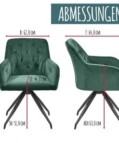 Set one by Musterring Drehstuhl Fremont (2er Set) - Grün 13 Set one by Musterring Drehstuhl Fremont (2er Set) - Grün -Deutschland Stühle Verkaufs-Shop ef561b8443964be3aa1165d3977e9c87