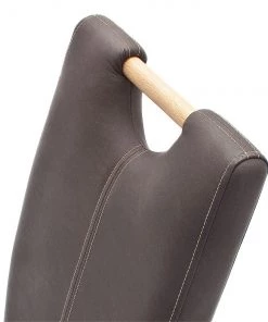 Ars Natura Polsterstuhl Alessia (2er-Set) - Braun / Eiche -Deutschland Stühle Verkaufs-Shop eiche 582826