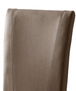 Ars Natura Esszimmerstuhl Karlsborg (2er-Set) - Kunstleder Cappuccino / Buche Dunkelbraun -Deutschland Stühle Verkaufs-Shop esszimmerstuhl karlsborg 2er set kunstleder cappuccino buche dunkelbraun 274370