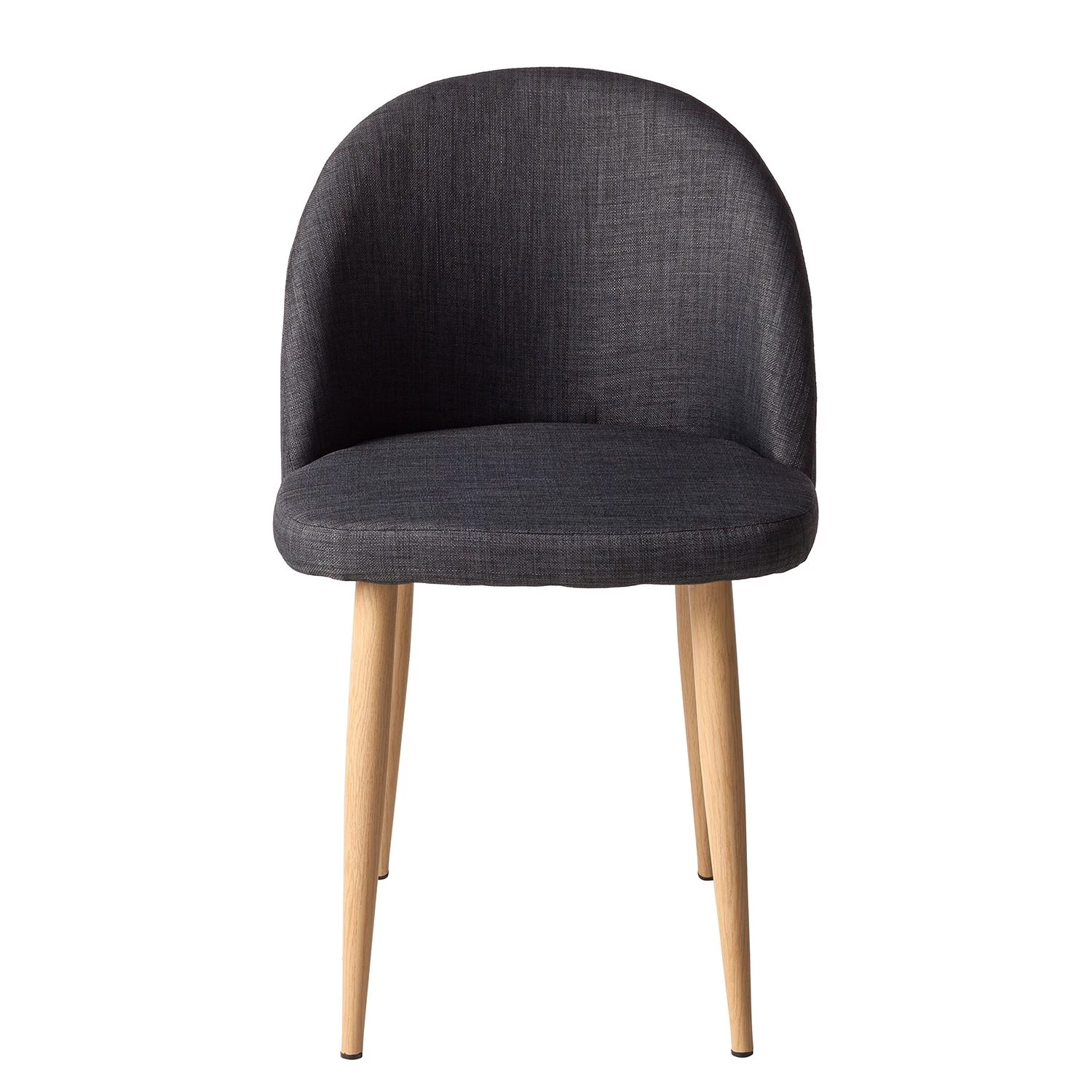 Mørteens Polsterstuhl Sangba (2er-Set) - Webstoff / Metall 4 Mørteens Polsterstuhl Sangba (2er-Set) - Webstoff / Metall – Bild 4