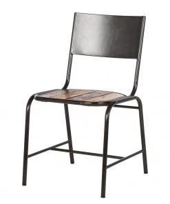 Ars manufacti Esszimmerstuhl Tamati (2er-Set) - Pinie massiv / Edelstahl - Pinie / Schwarz -Deutschland Stühle Verkaufs-Shop esszimmerstuhl tamati 2er set pinie massiv metall 4922732