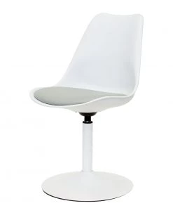 Tenzo Esszimmerstuhl Tequila I - Weiß / Grau