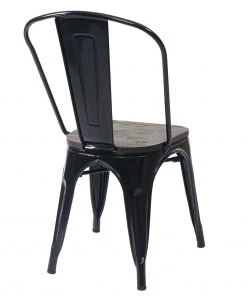 Stuhl HWC-A73 Holz-Sitzfläche (2er Set) - Braun - Schwarz -Deutschland Stühle Verkaufs-Shop f13b092329ca42efa32ff10666a91ade 2