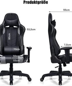 Costway Gamingstuhl Computerstuhl -Deutschland Stühle Verkaufs-Shop f142f63588f749359453d17df184c295