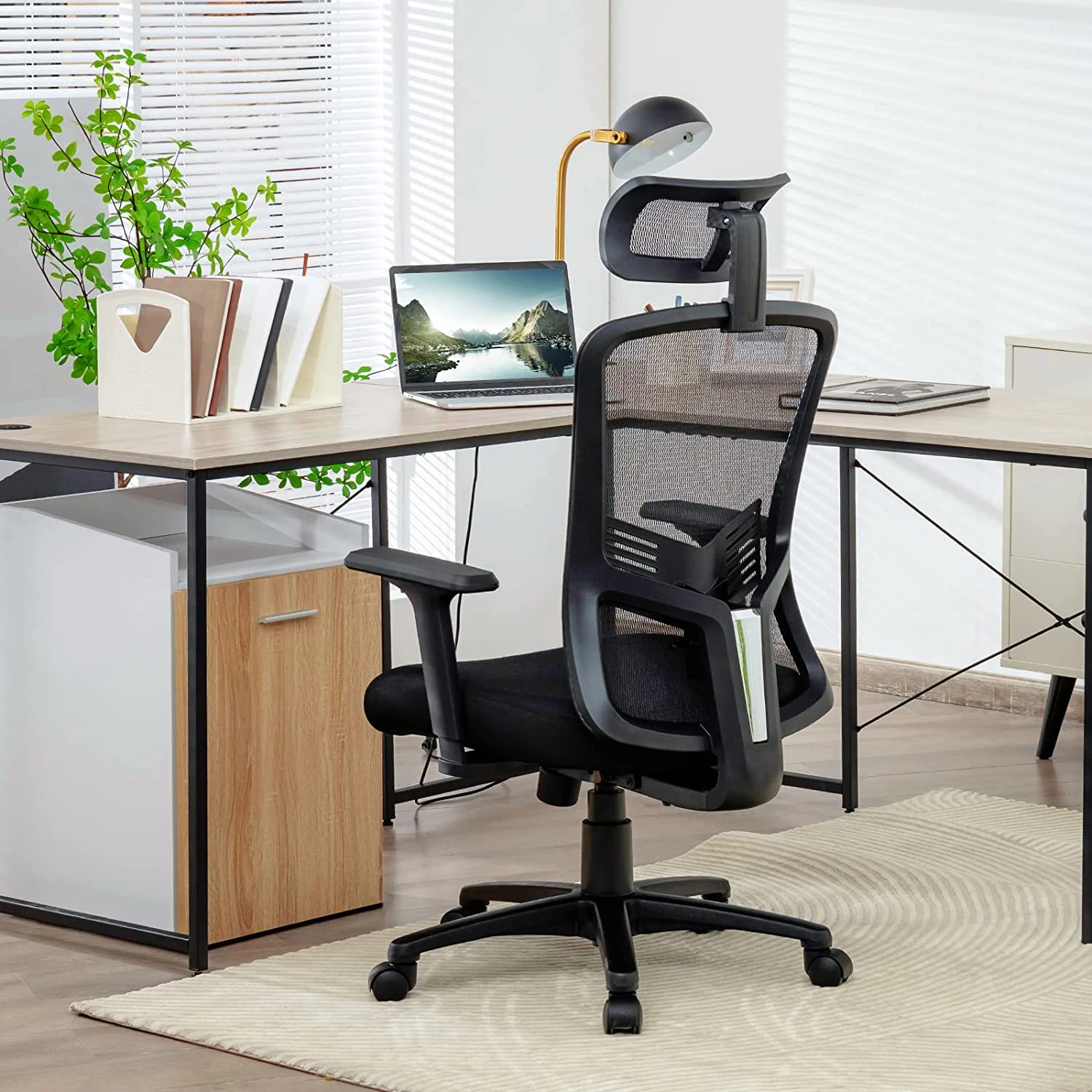 Costway Ergonomischer Bürostuhl 2 Costway Ergonomischer Bürostuhl – Bild 2