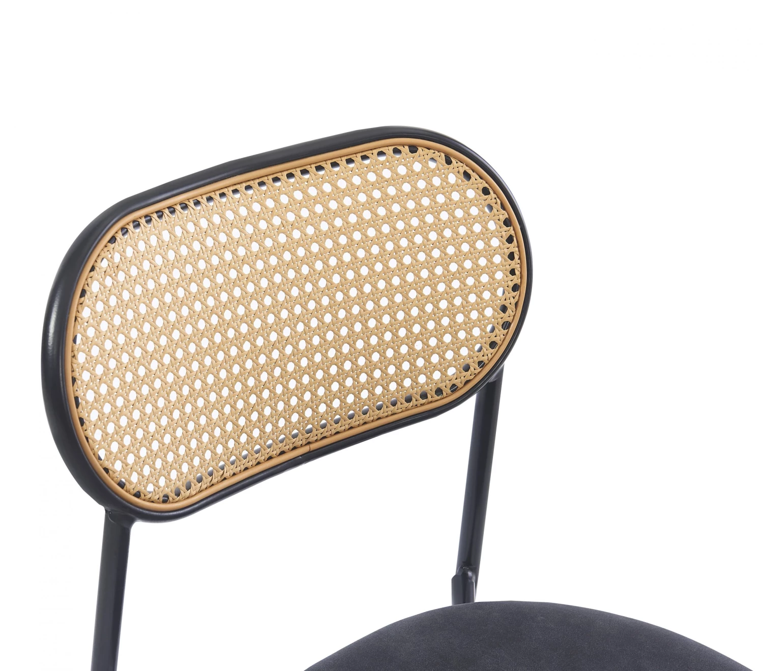 Nordlys Esszimmerstühle (2er Set) OREBRO - Metall und Rattan - Schwarz 5 Nordlys Esszimmerstühle (2er Set) OREBRO - Metall und Rattan - Schwarz – Bild 5