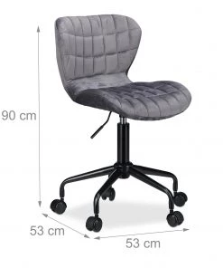 Relaxdays Bürostuhl Drehstuhl verschiedene Farben - Grau - Schwarz 13 Relaxdays Bürostuhl Drehstuhl verschiedene Farben - Grau - Schwarz -Deutschland Stühle Verkaufs-Shop f2797029229e4f378cae21b9b9da71f9
