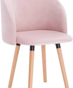 Woltu Esszimmerstuhl Barroso - Pink