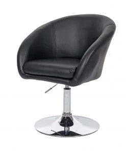 Esszimmerstuhl HWC-F19 - Schwarz