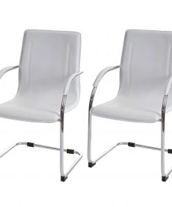 HWC Esszimmerstuhl Samara (2er Set) - Weiß