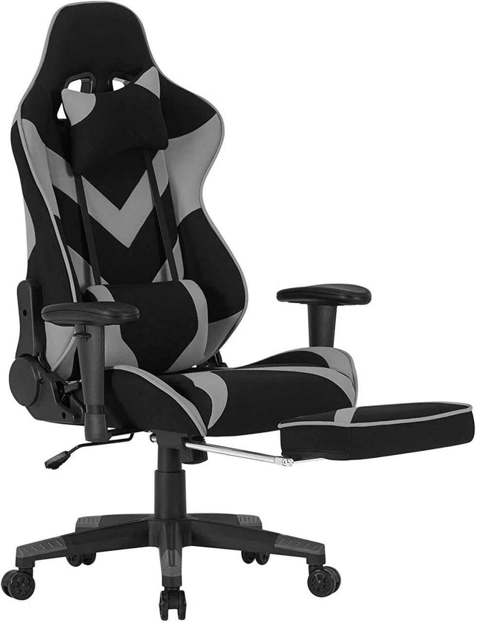 Woltu Gaming Stuhl Ludwig - Grau 3 Woltu Gaming Stuhl Ludwig - Grau – Bild 3