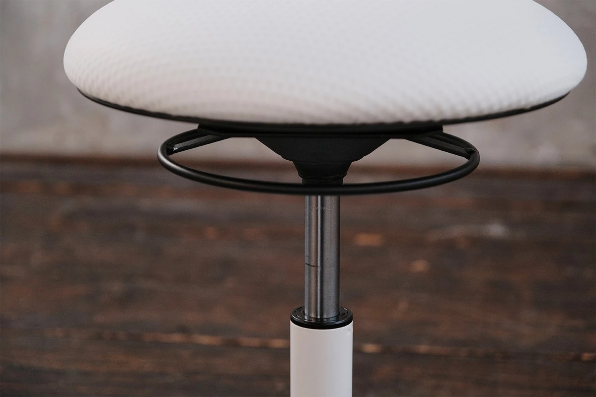 KAWOLA Bürostuhl RINGO Hocker weiß - KAWOLA Bürostuhl RINGO Schreibtischstuhl Hocker weiß 7 KAWOLA Bürostuhl RINGO Hocker weiß - KAWOLA Bürostuhl RINGO Schreibtischstuhl Hocker weiß – Bild 7