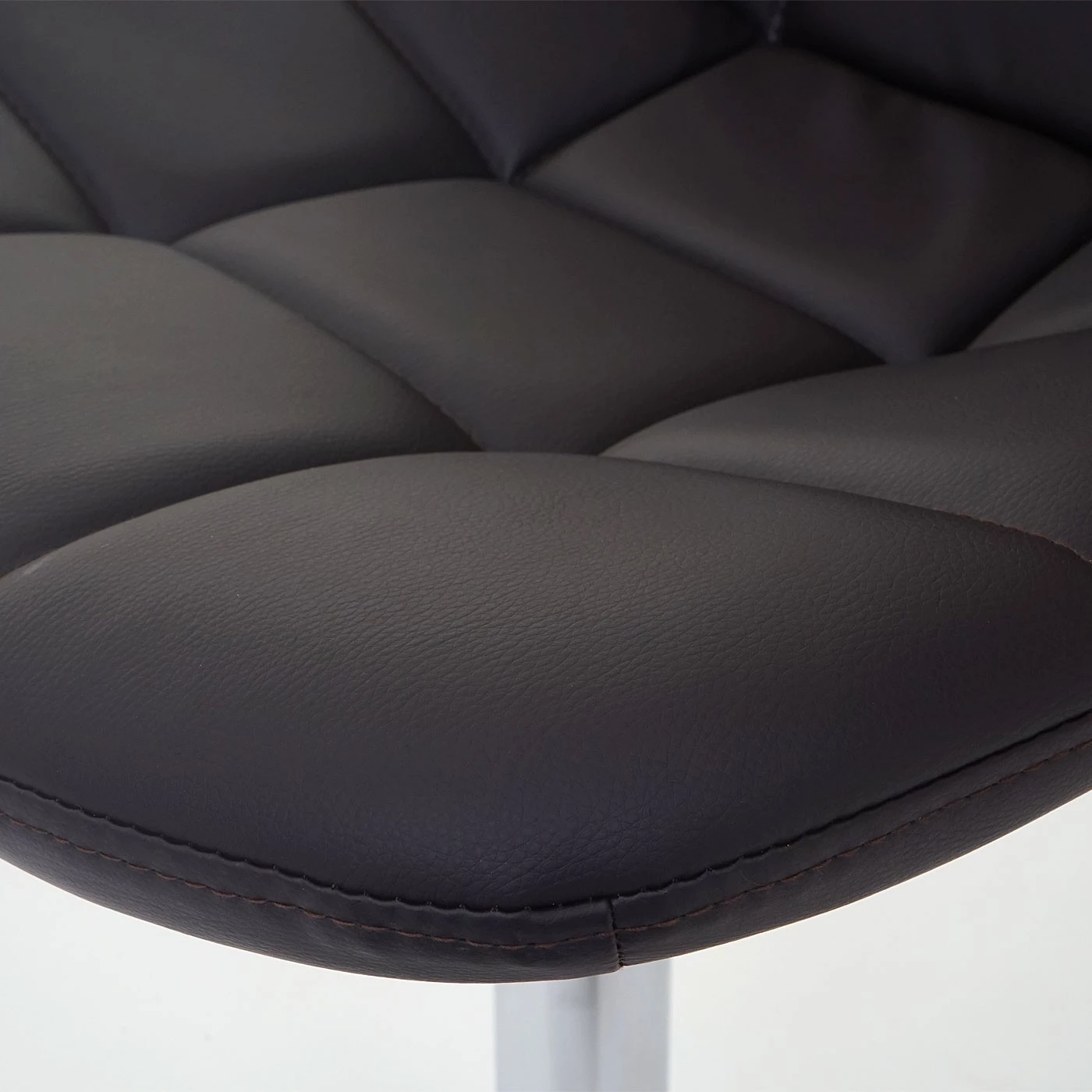 Esszimmerstuhl HWC-A60 (6er Set) - Braun - Kunstleder 6 Esszimmerstuhl HWC-A60 (6er Set) - Braun - Kunstleder – Bild 6