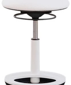 KAWOLA Bürostuhl RINGO Hocker weiß - KAWOLA Bürostuhl RINGO Schreibtischstuhl Hocker weiß