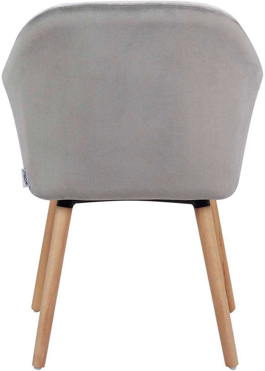 Woltu Esszimmerstuhl Tara - Hellgrau 4 Woltu Esszimmerstuhl Tara - Hellgrau – Bild 4