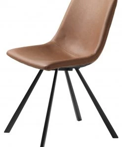 Ebuy24 YUKON Esszimmerstuhl braun.