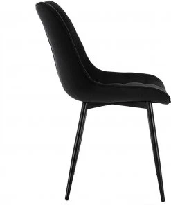 Woltu Esszimmerstuhl Elif (2er Set) - Schwarz -Deutschland Stühle Verkaufs-Shop faccec8abd0b4e638d02274bfab7a324