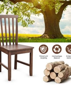 Costway 2er Set Esszimmerstühle -Deutschland Stühle Verkaufs-Shop fb4288a6622d4c28aa447b76c68cb116