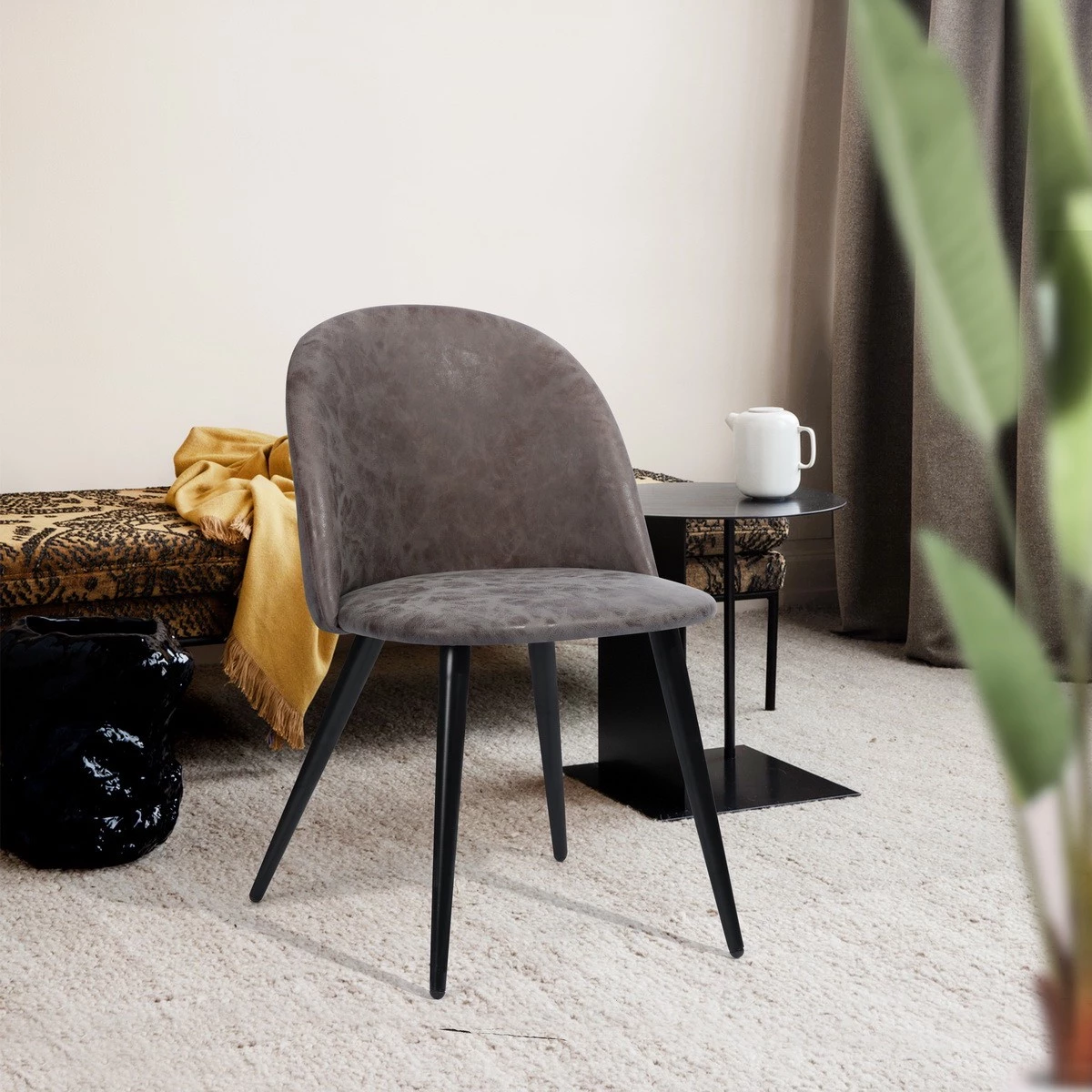 Urban Meuble Esszimmerstühle ZOMBA VINT BK(2er-Set) 2 Urban Meuble Esszimmerstühle ZOMBA VINT BK(2er-Set) – Bild 2