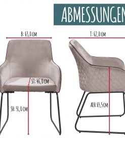 Set one by Musterring Armlehnenstuhl Hampton (2er Set) - Altrosa -Deutschland Stühle Verkaufs-Shop fe7e7dc5f2a04968bb3e9d42aefd64d9