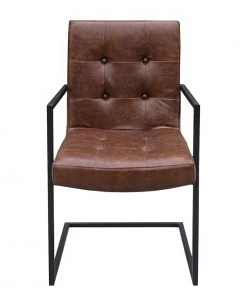 Ars manufacti Freischwinger Lungo - Kunstleder / Metall - Braun / Schwarz 17 Ars manufacti Freischwinger Lungo - Kunstleder / Metall - Braun / Schwarz -Deutschland Stühle Verkaufs-Shop freischwinger lungo kunstleder cappuccino 5114632