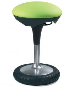 Topstar Bürohocker Sitness 20 - Kunstfaser / Aluminium - Grün / Schwarz