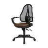 Topstar Drehstuhl Open Point SY - Kunstfaser / Mesh - Dunkelbraun / Schwarz