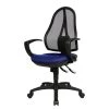 Topstar Drehstuhl Open Point SY - Kunstfaser / Mesh - Royalblau / Schwarz